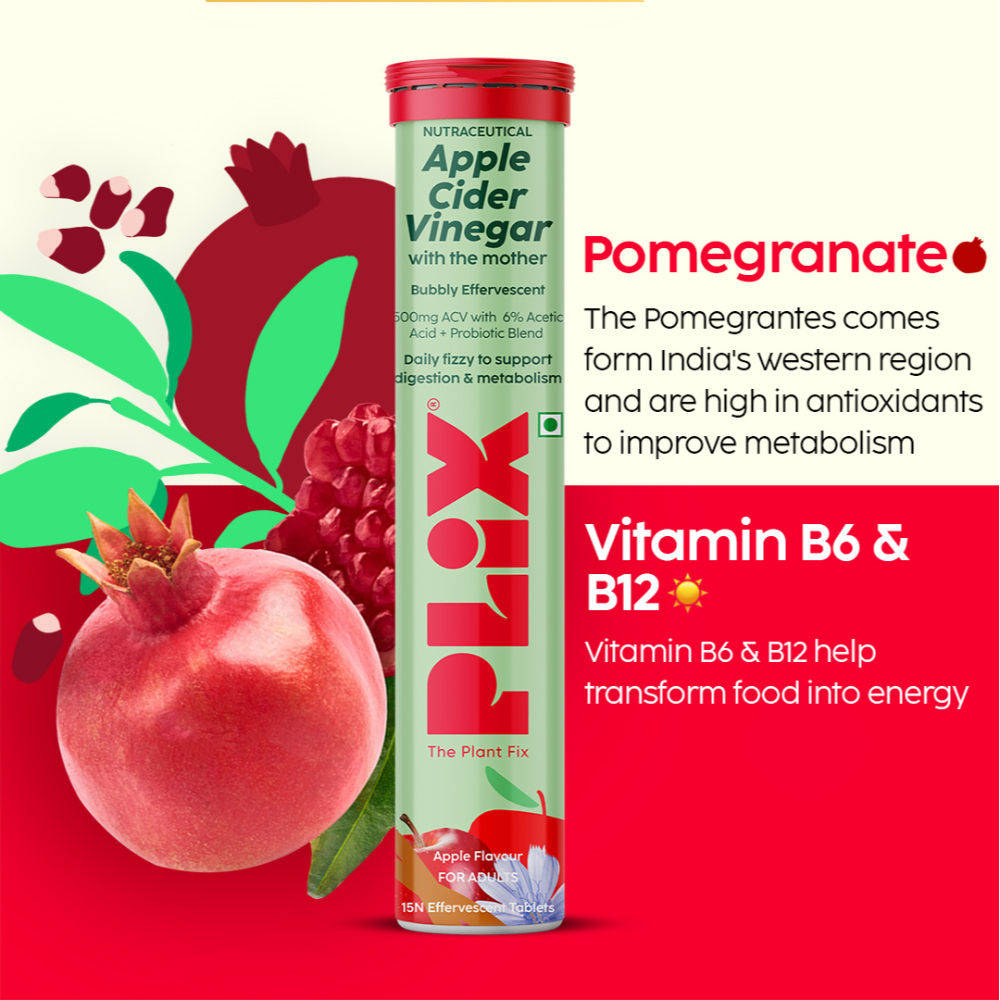 Probiotics+ ACV Apple Cider Vinegar Effervescent Tablets - Digestive Support & Manage Weight | PL1 - view 6