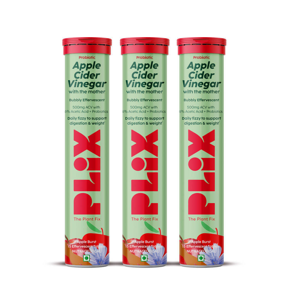 Probiotics+ ACV Apple Cider Vinegar Effervescent Tablets - Digestive Support & Manage Weight | PL1 - view 1