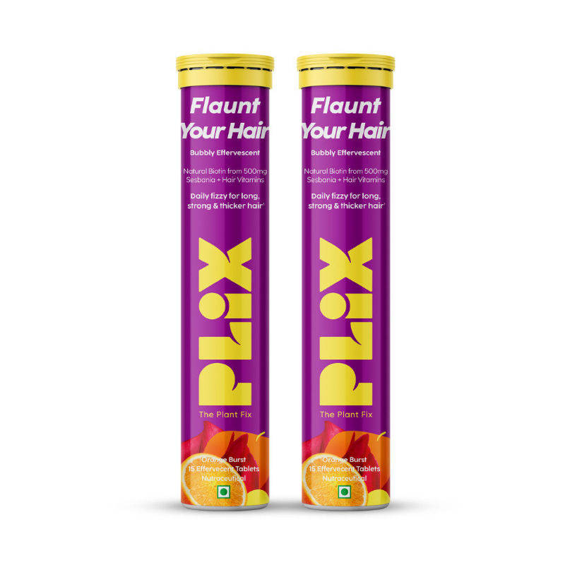Heavenly Hair With Natural Biotin Tablets - Orange Flavour - Pack of 2 | PL1 - view 1