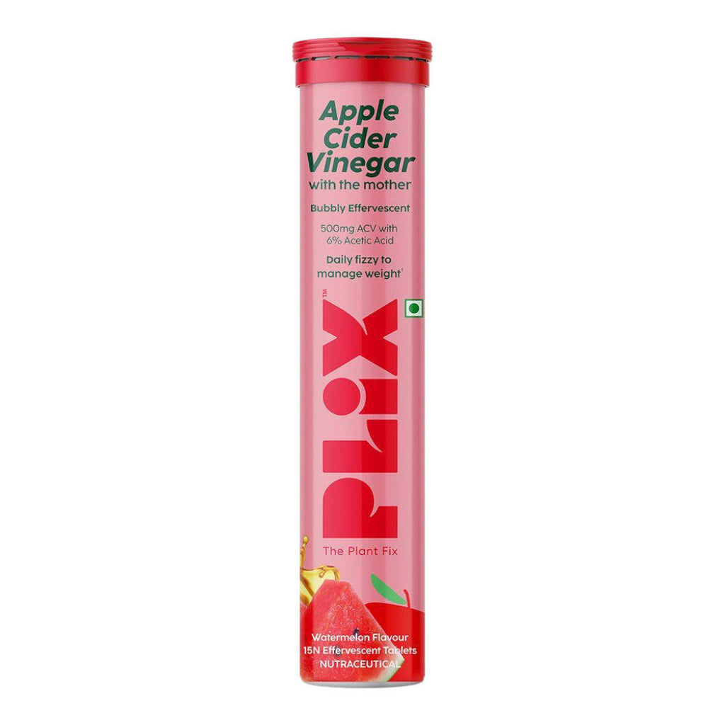 Apple Cider Vinegar Effervescent Tablet with Vitamin B6 & B12 - Watermelon | PL1 - view 1