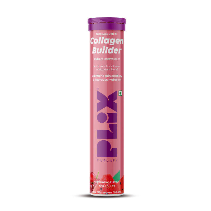 Collagen Builder Bubbly Effervescent Tablets Vitamin C & E for Hydrated Skin & Anti-Aging | PL1 - view 1