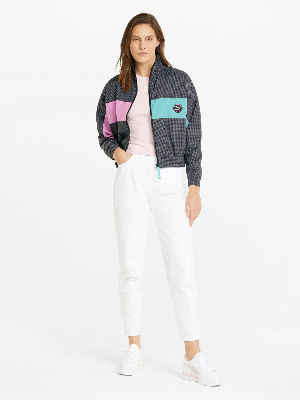 SWxP Woven Womens Track Jacket | JK12 - view 4