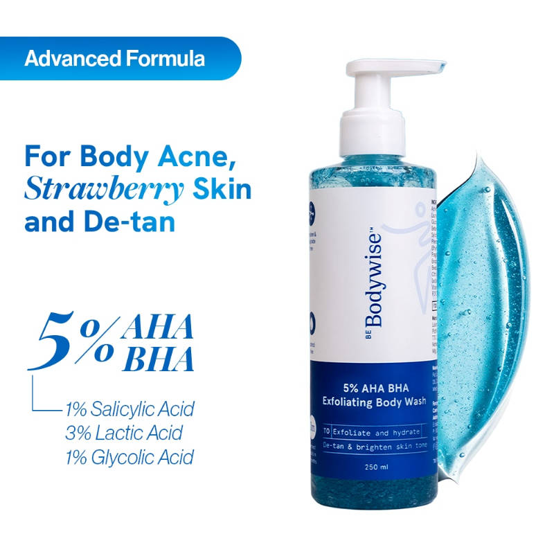 5% AHA BHA Exfoliating Body Wash | BWS9 - view 1