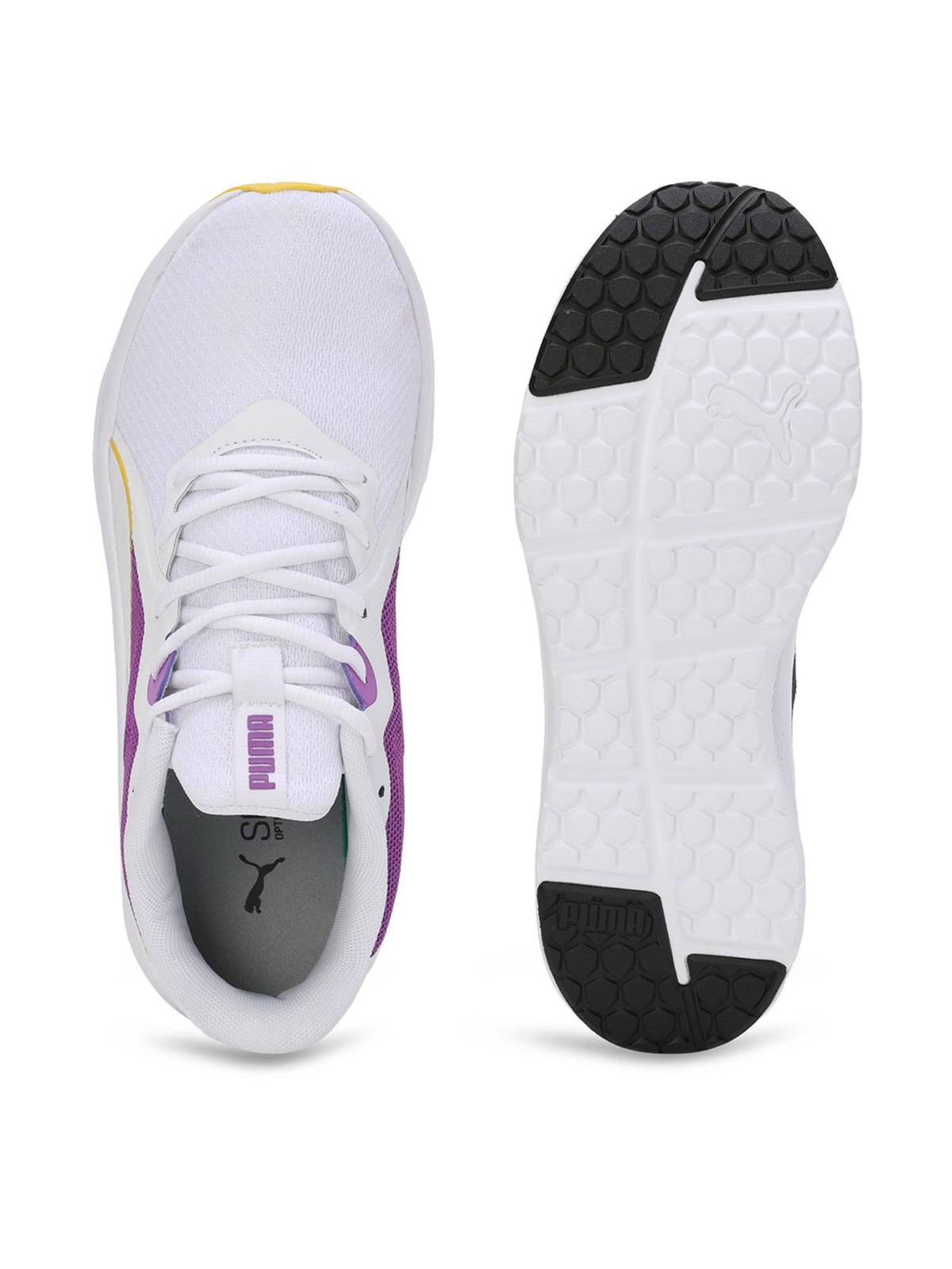 Seriah Womens White Running Shoes | SH9 - view 4
