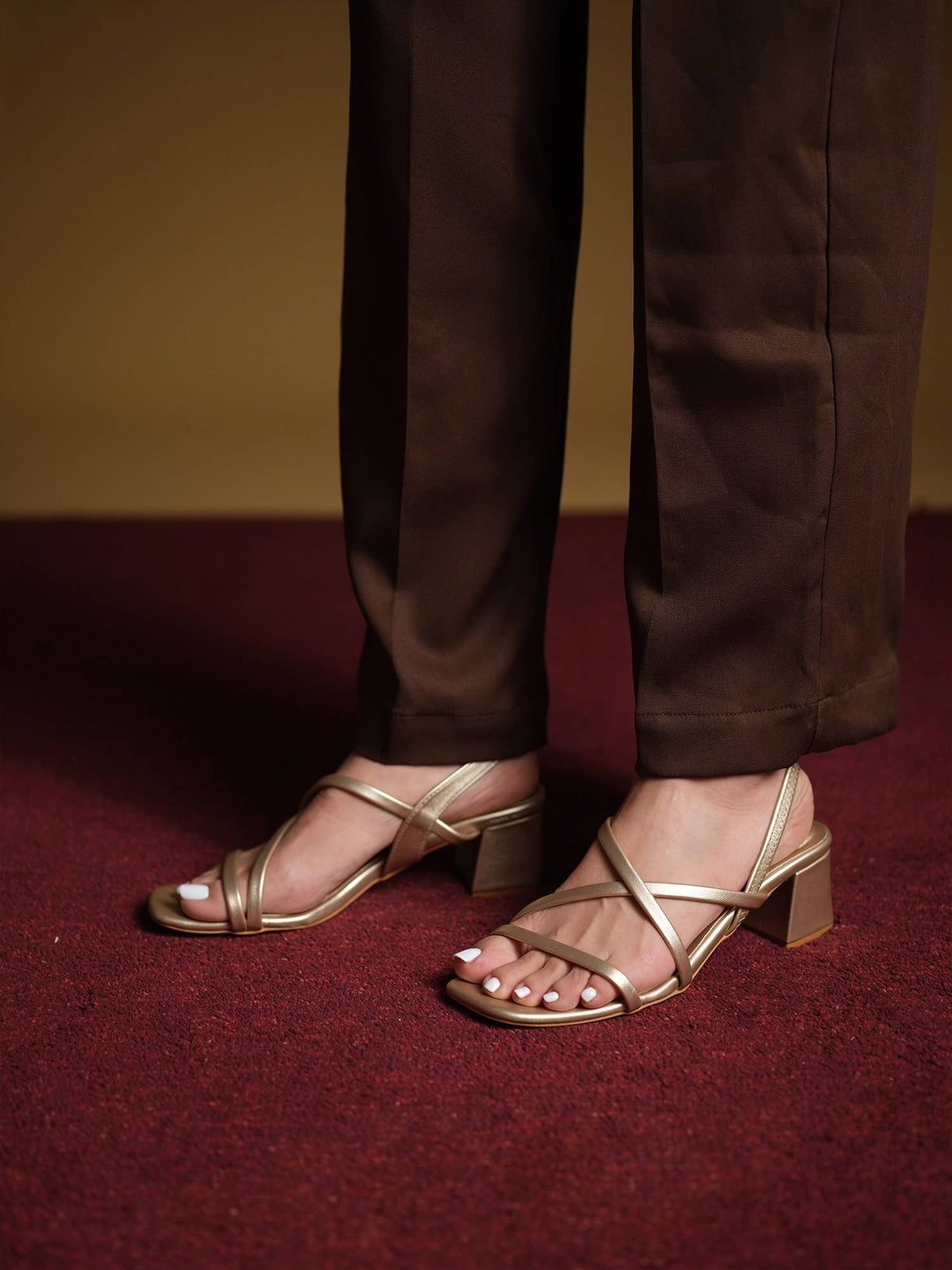 Solid Gold Seren Heels | H78 - view 1