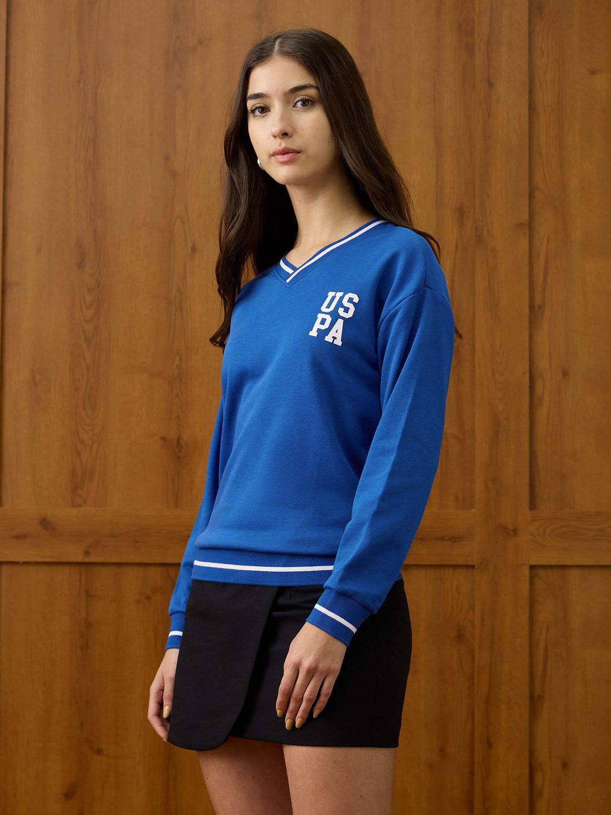 Regular Fit Solid Sweatshirt | HD56 - view 4