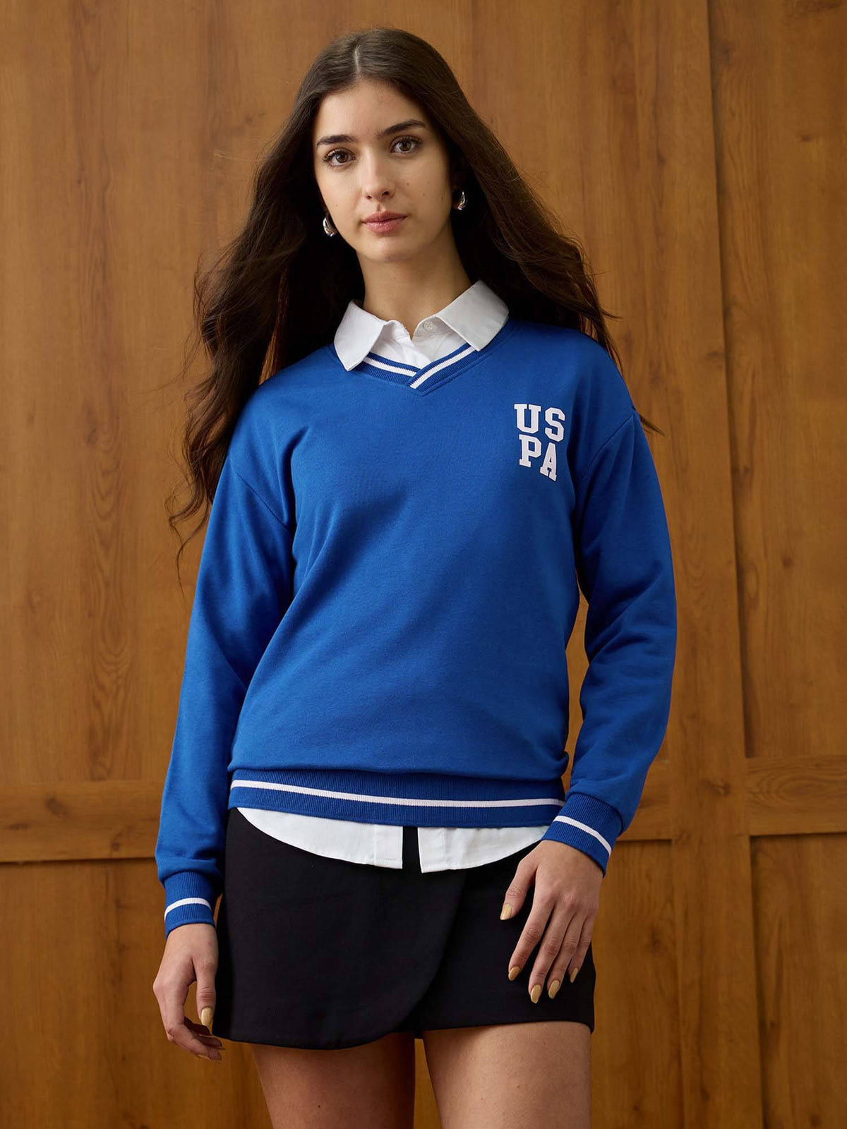 Regular Fit Solid Sweatshirt | HD56 - view 6