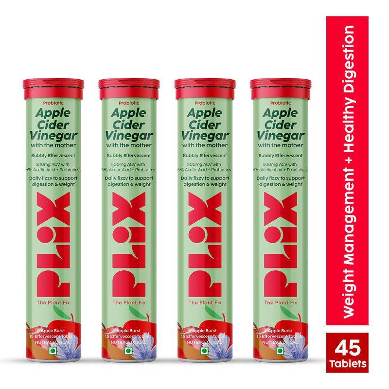 Probiotics+ ACV Apple Cider Vinegar Effervescent Tablets - Digestive Support & Manage Weight | PL1 - view 1