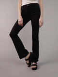 Women Black Low Rise Kick Boot Jeans | BT10 - view 1