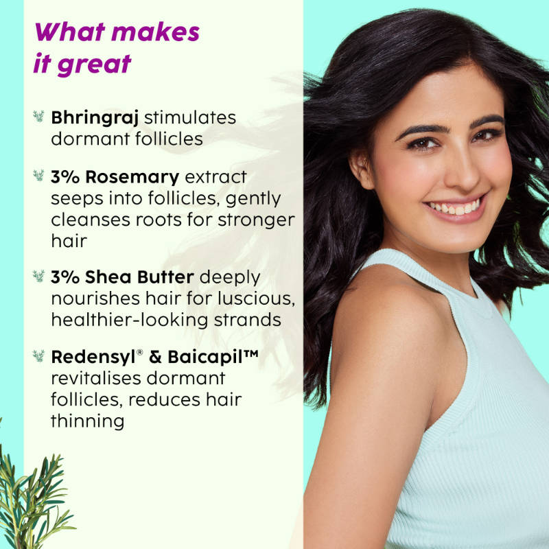 Rosemary Anti Hairfall Kit - Hair Oil, Shampoo, Conditioner & Serum | PL1 - view 3