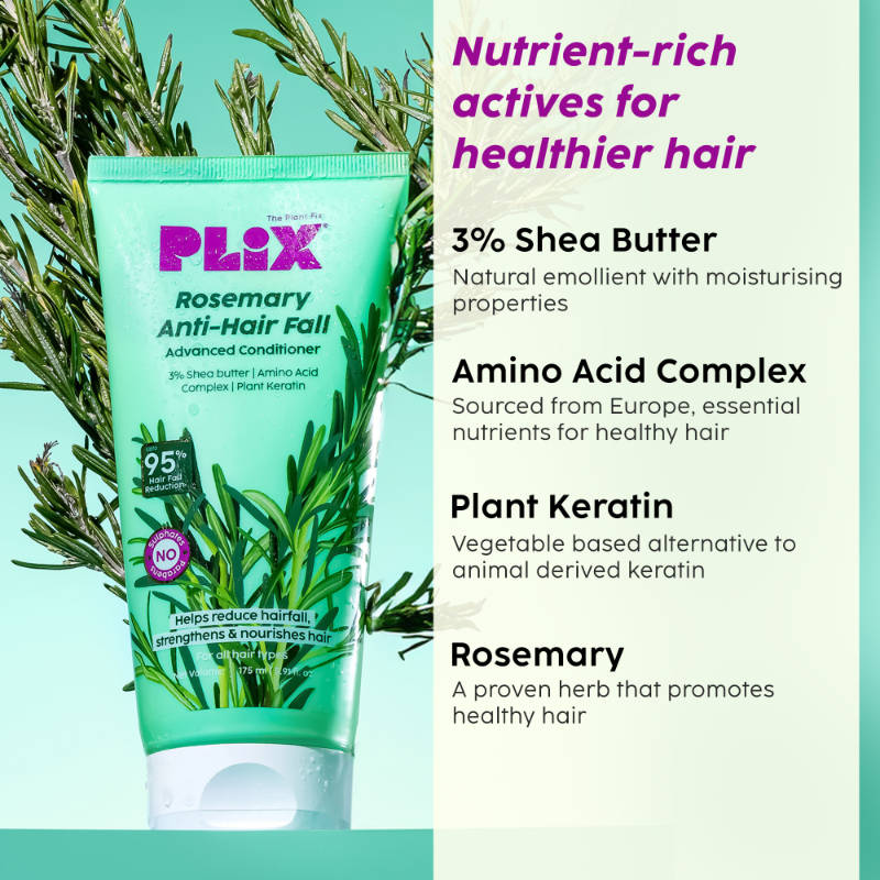 Rosemary Anti Hairfall Kit - Hair Oil, Shampoo, Conditioner & Serum | PL1 - view 5
