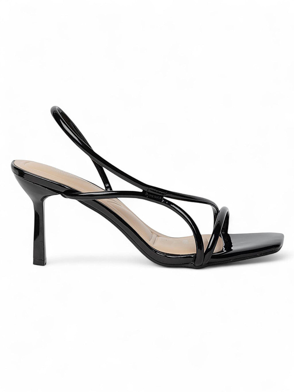 Gold Solid Stiletto Heels | H78 - view 22