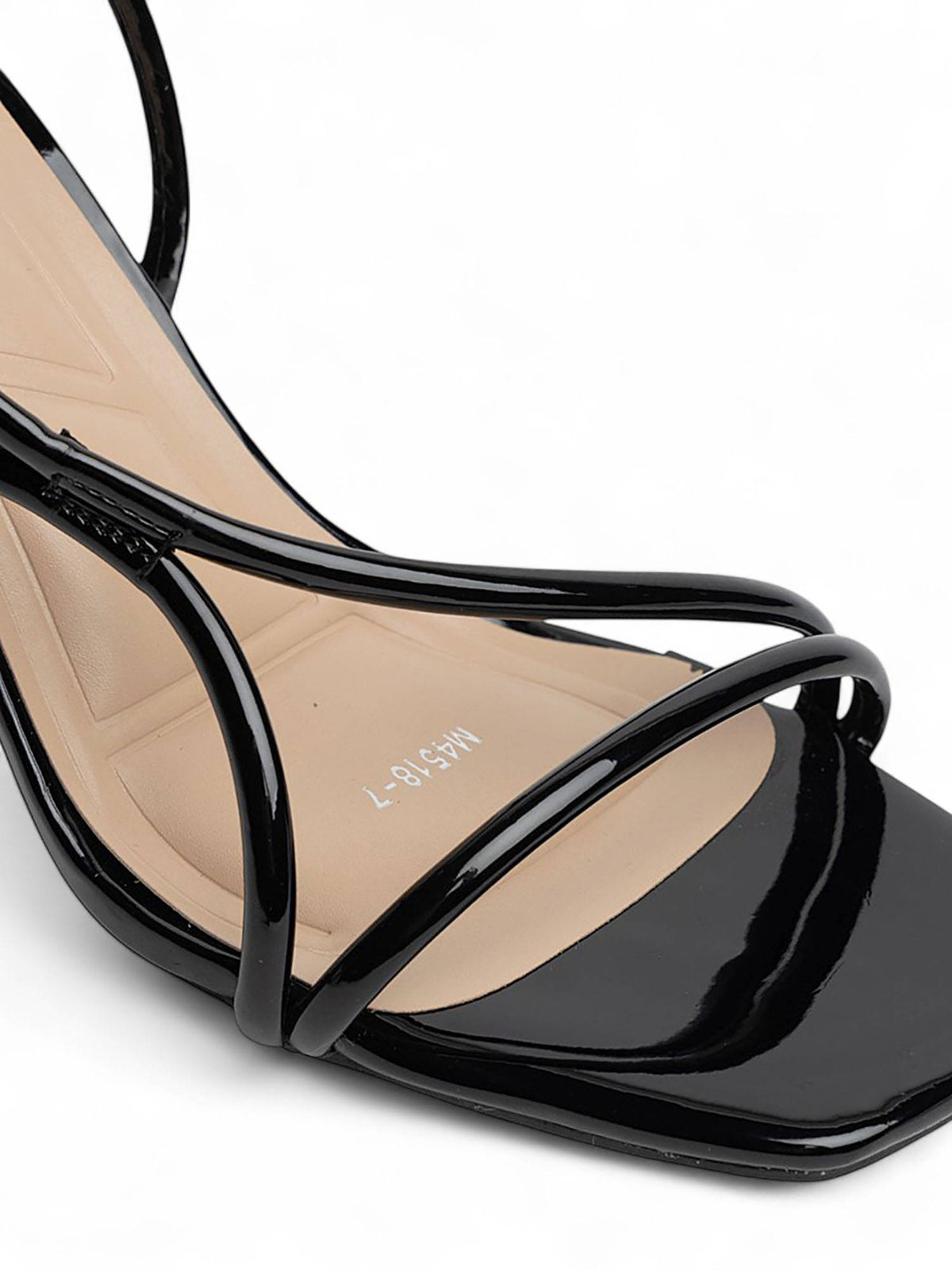 Gold Solid Stiletto Heels | H78 - view 24