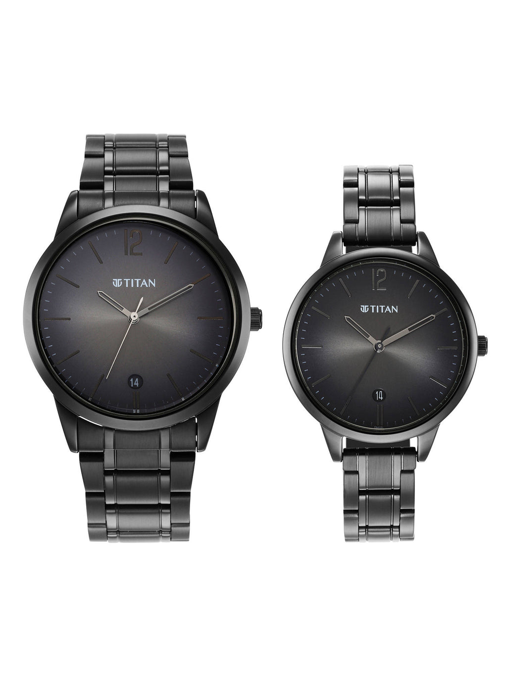 Anthracite Dial Analog Watch for Couple (18062617NM01) | W92 - view 1
