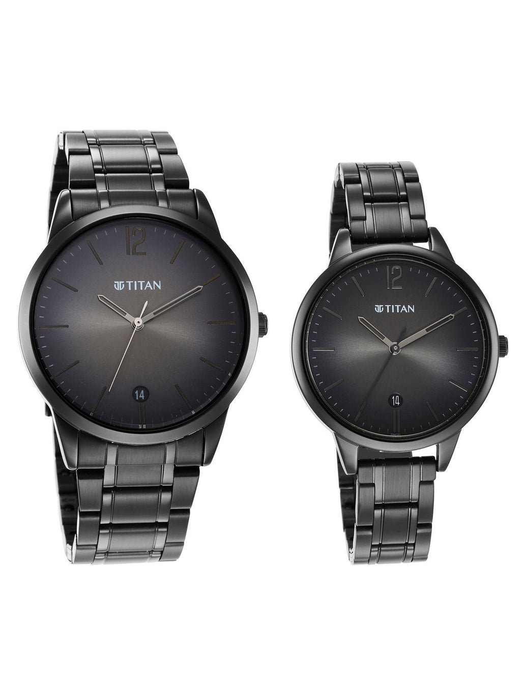 Anthracite Dial Analog Watch for Couple (18062617NM01) | W92 - view 2
