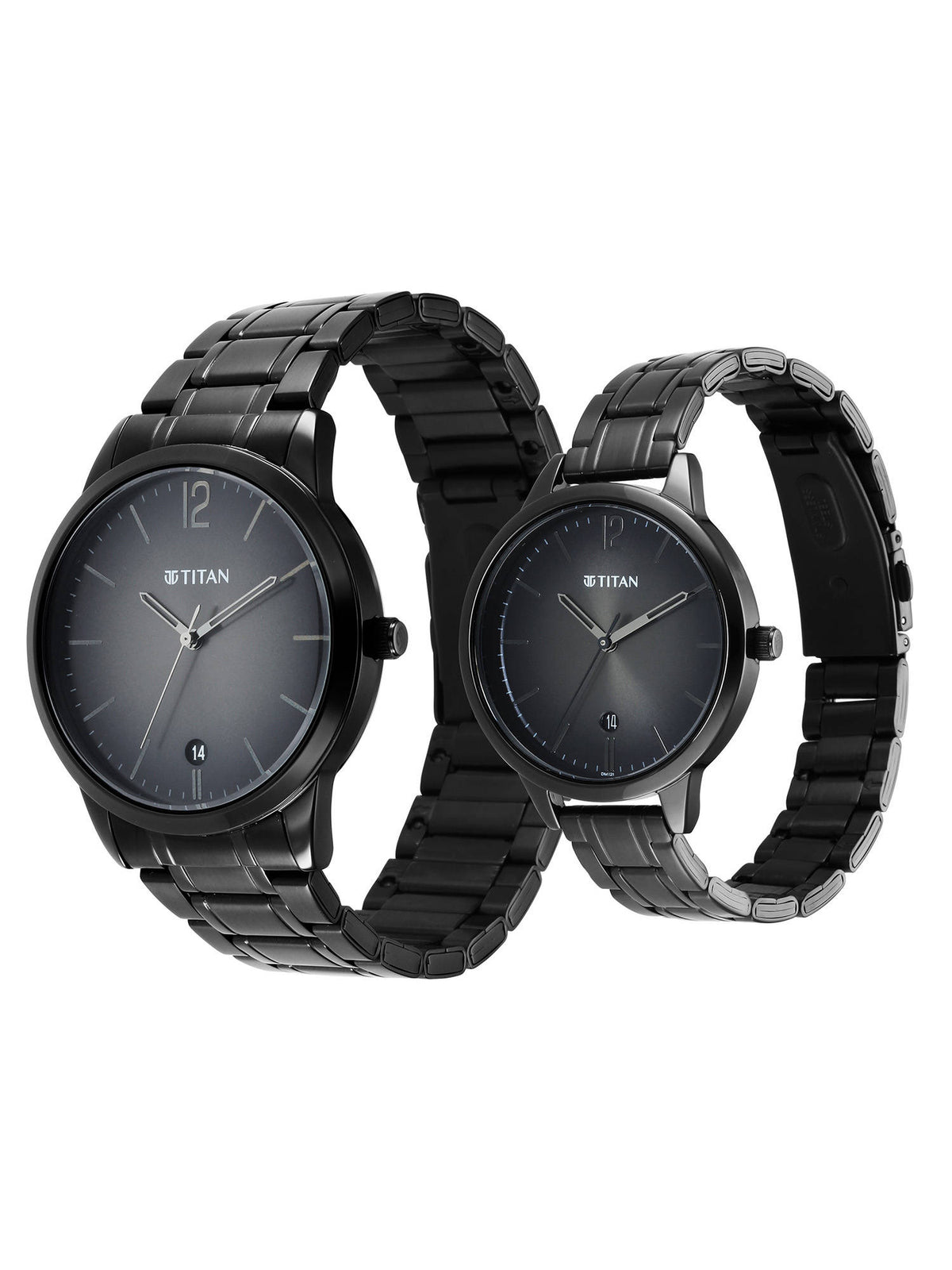 Anthracite Dial Analog Watch for Couple (18062617NM01) | W92 - view 3