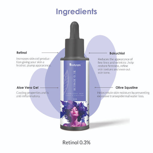 0.3% Retinol Anti Aging Night Face Serum | Z8 - view 2