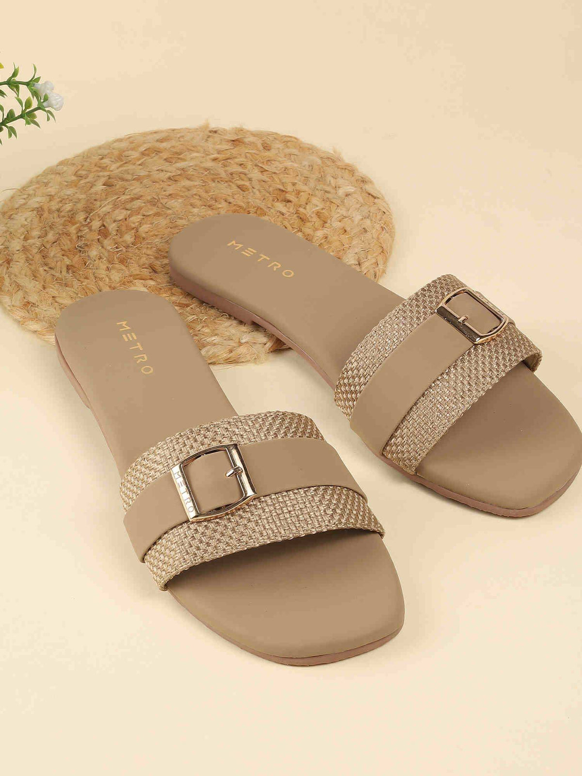 Women Black Flats | F61 - view 9