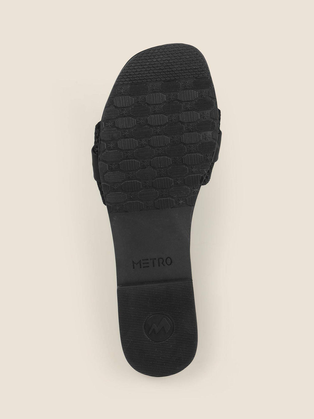 Women Black Flats | F61 - view 3