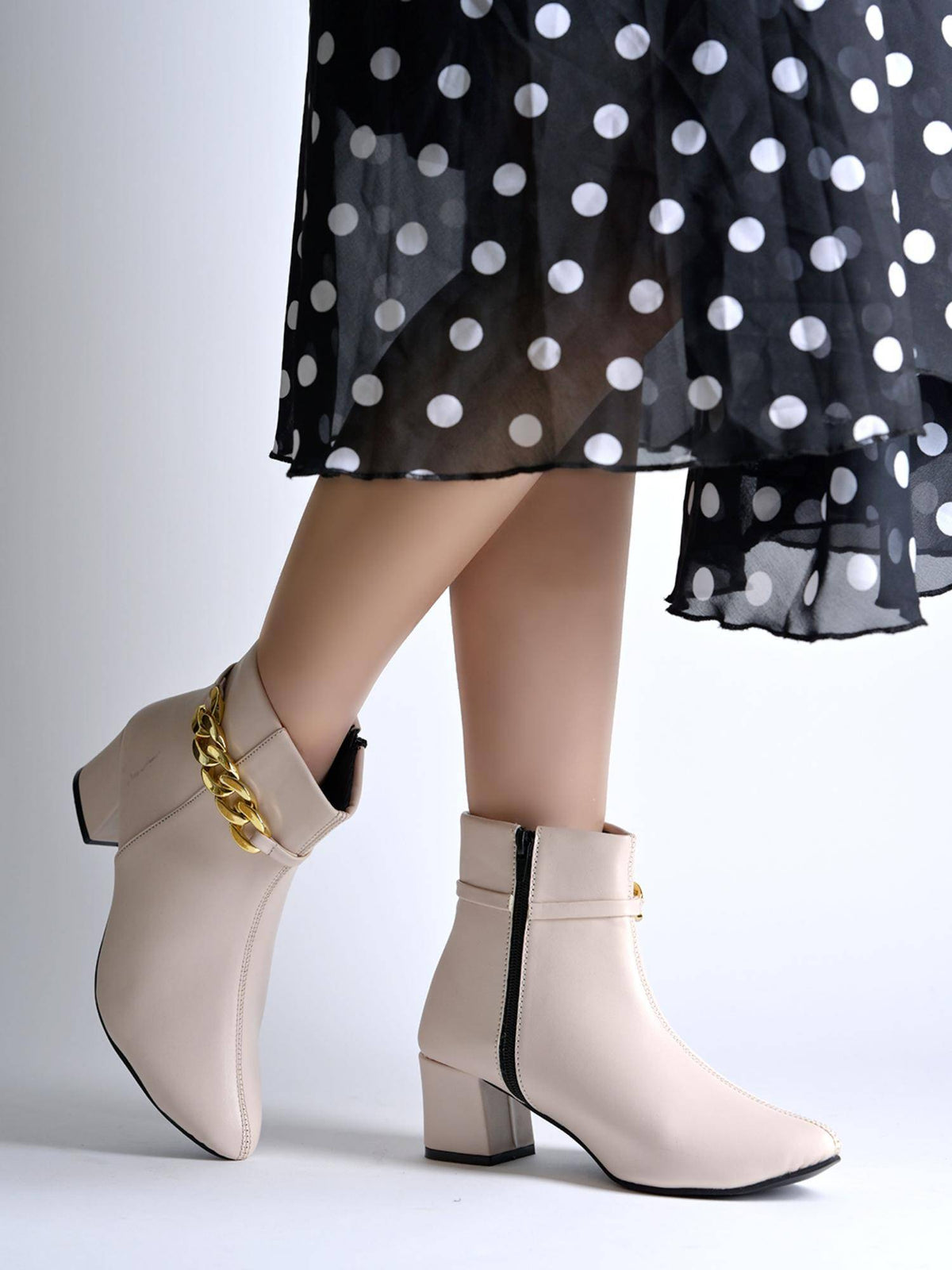Women Brown Leather Casual Boots | BT61 - view 12