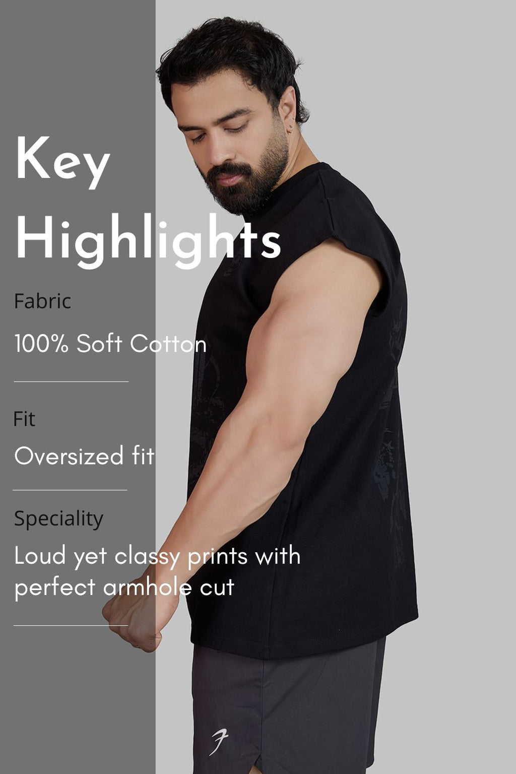 Courageous Capsleeves Tank Black