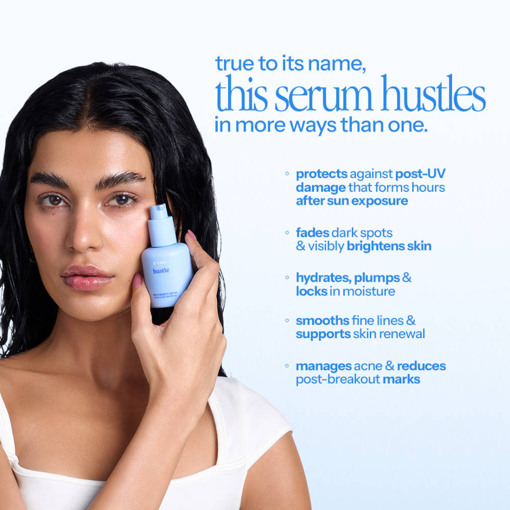 Hustle Serum With 5% Niacinamide, Hyaluronic Acid, Vitamin C For Acne & Pigmentation | Z8 - view 2