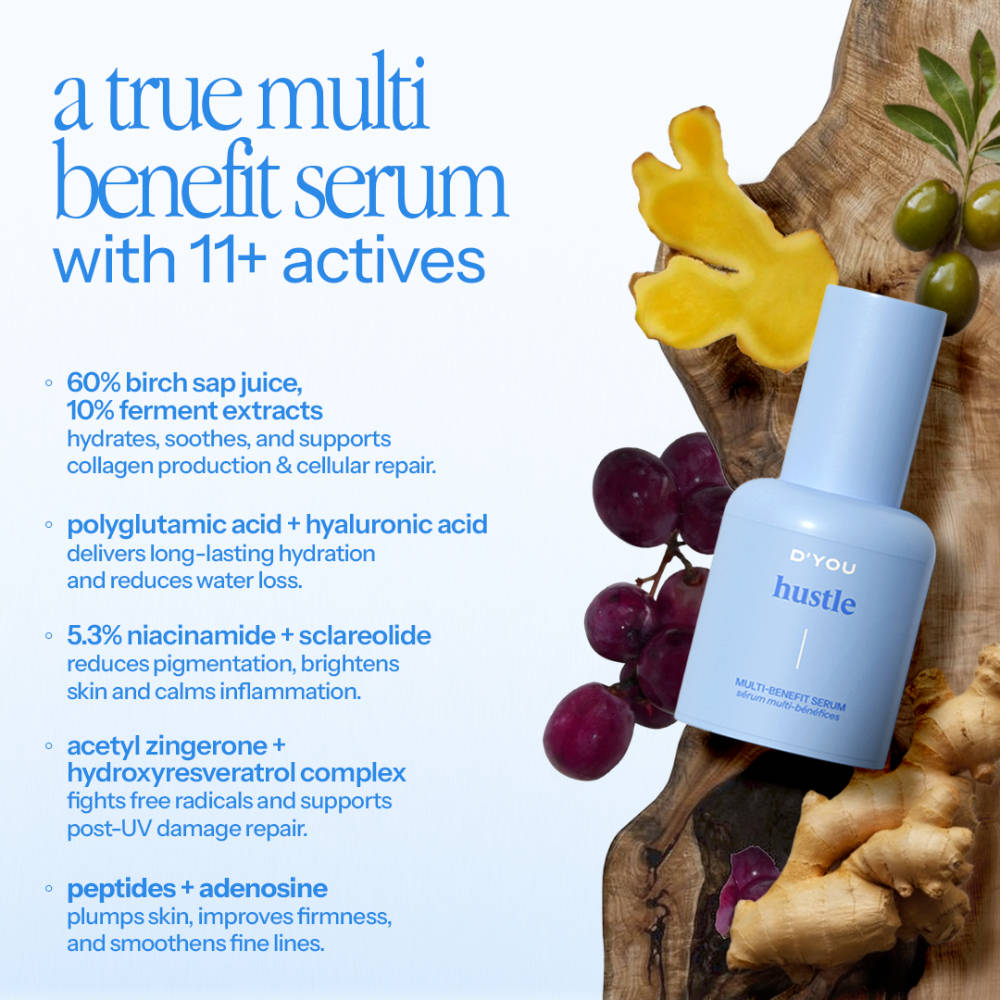Hustle Serum With 5% Niacinamide, Hyaluronic Acid, Vitamin C For Acne & Pigmentation | Z8 - view 4