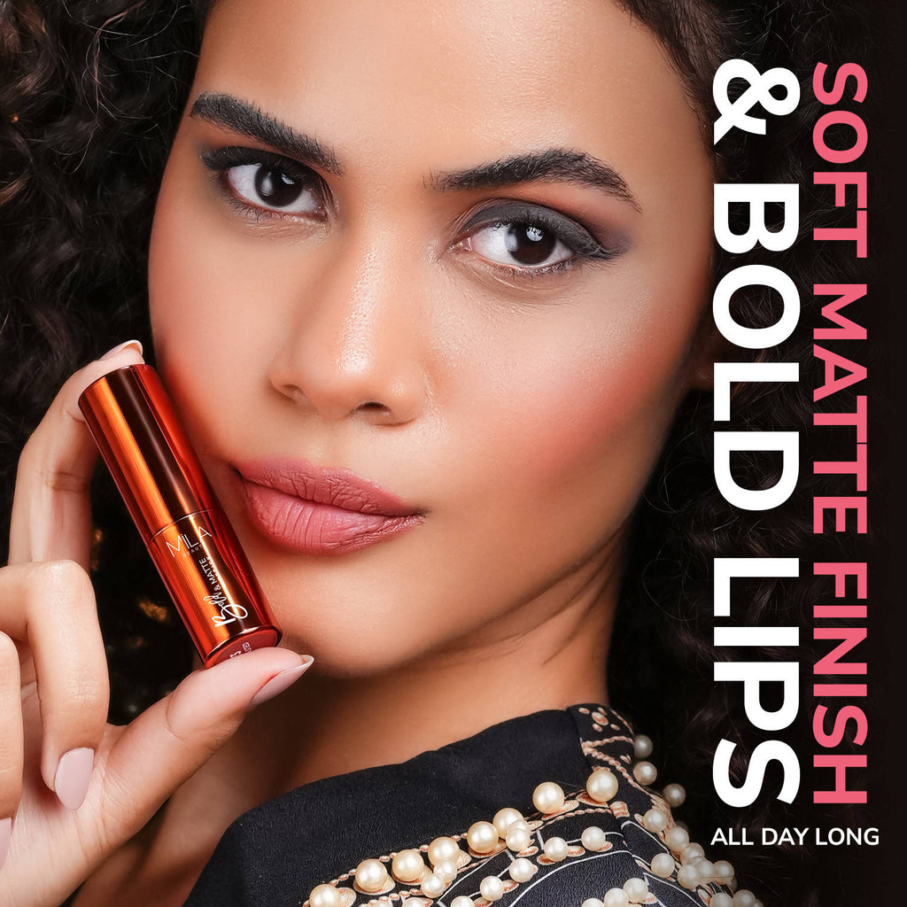 Bold & Matte Long Lasting Highly Pigmented Lipstick | L12 - view 3