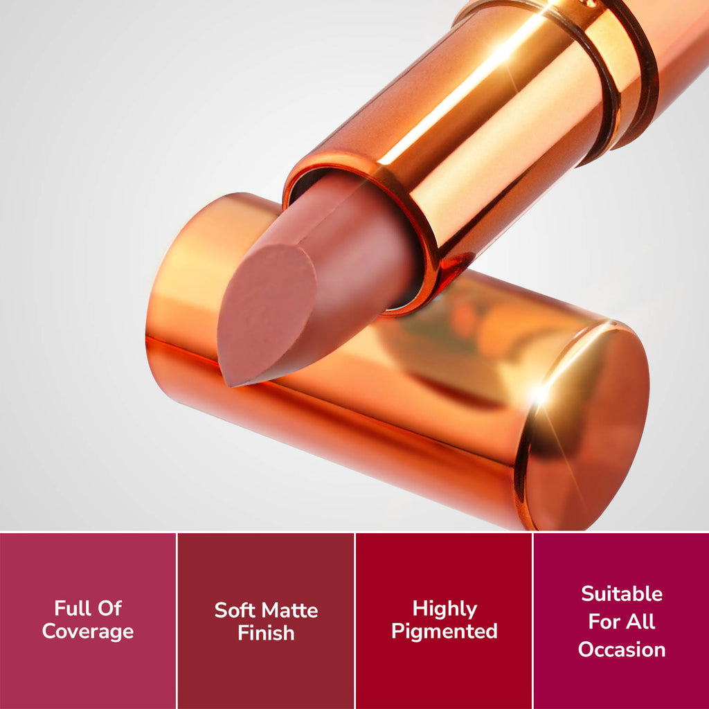 Bold & Matte Long Lasting Highly Pigmented Lipstick | L12 - view 4