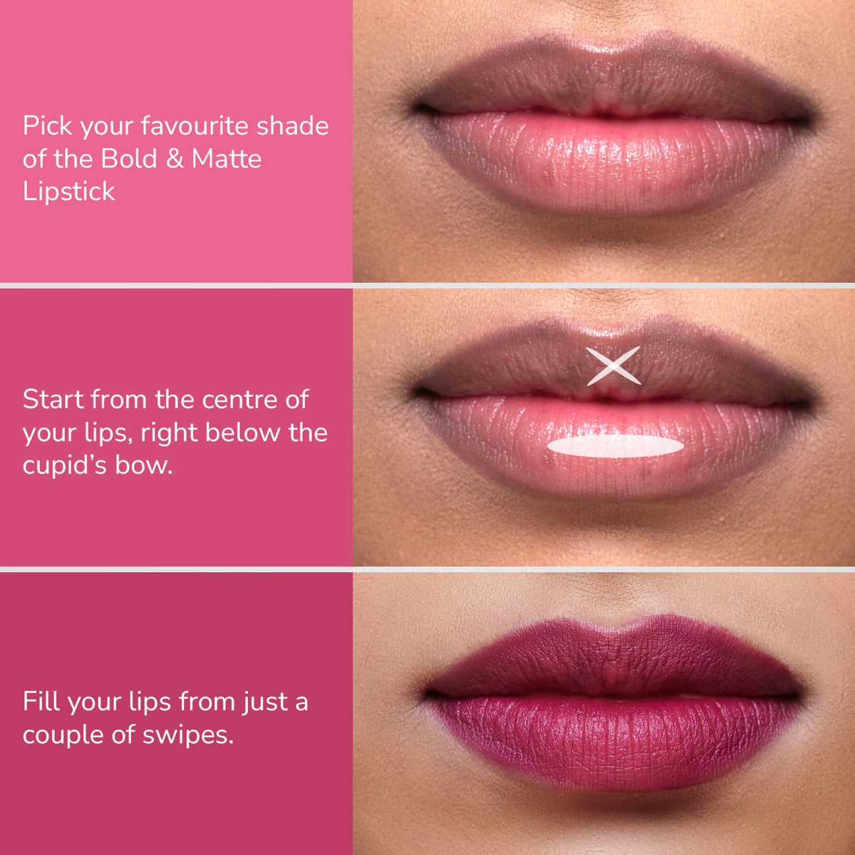 Bold & Matte Long Lasting Highly Pigmented Lipstick | L12 - view 5