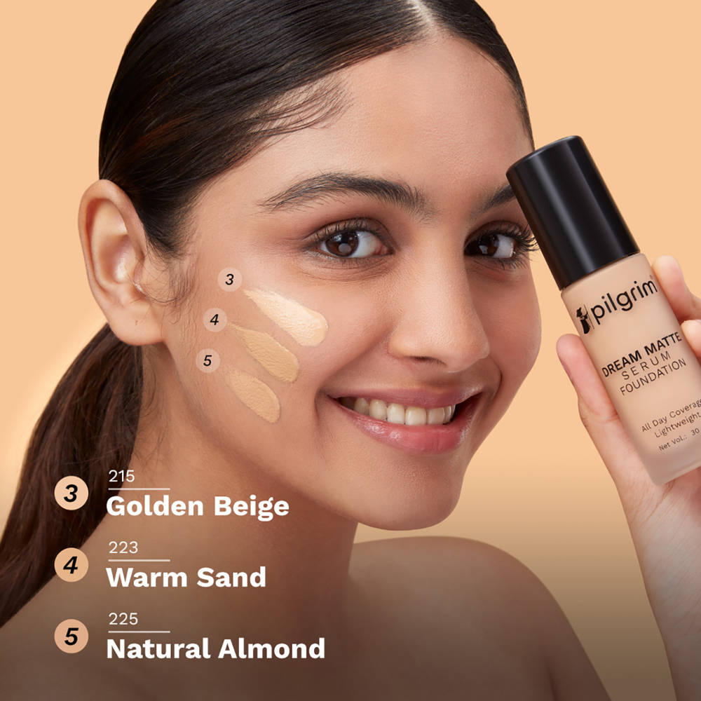Long-Lasting Foundation & Lipstick Combo Golden Beige 215 & Royal Noor 05 | L12 - view 4