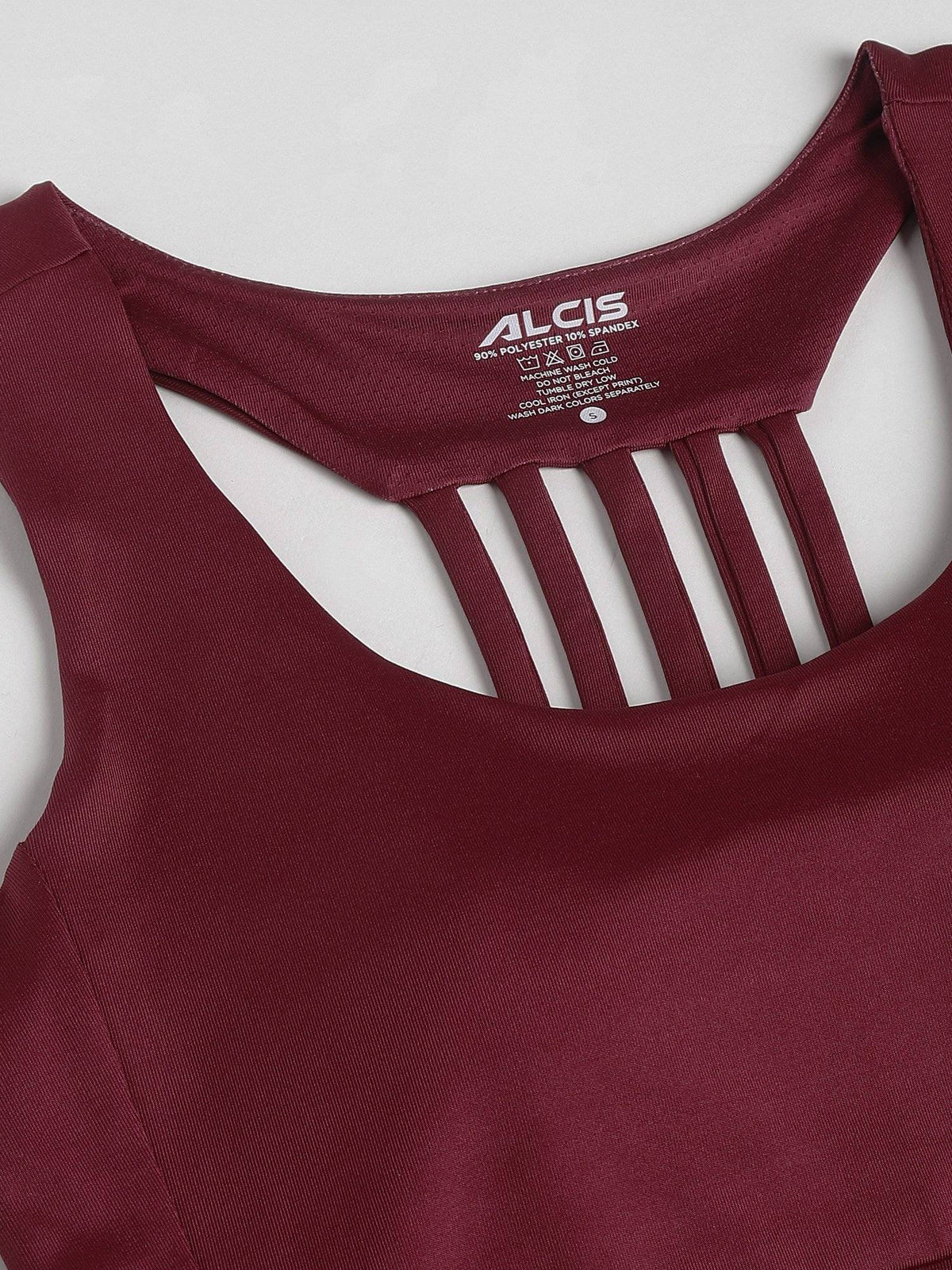 Women Black Anti Static Slim Fit Low Impact Sports Bra | sb09 - view 10