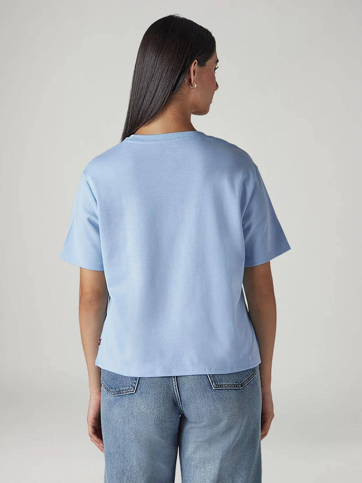 Red Solid/Plain Half Sleeves Relaxed T-Shirt | TS56 - view 17