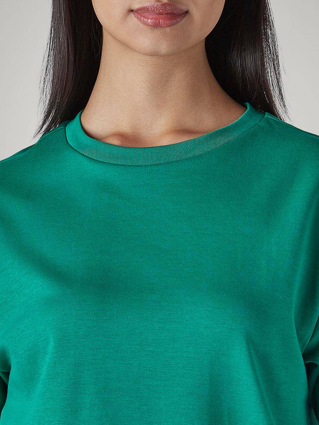 Red Solid/Plain Half Sleeves Relaxed T-Shirt | TS56 - view 24