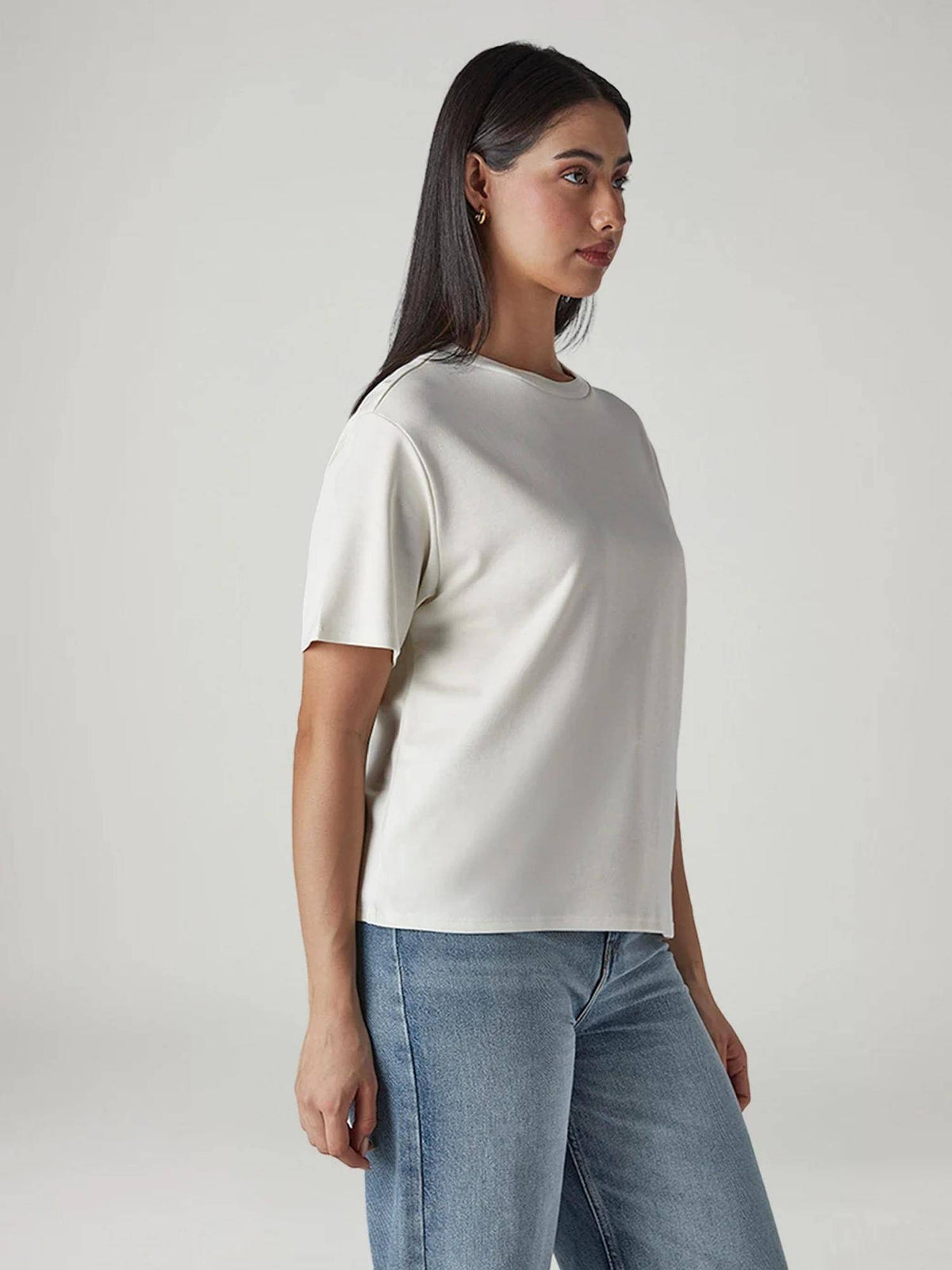 Red Solid/Plain Half Sleeves Relaxed T-Shirt | TS56 - view 28