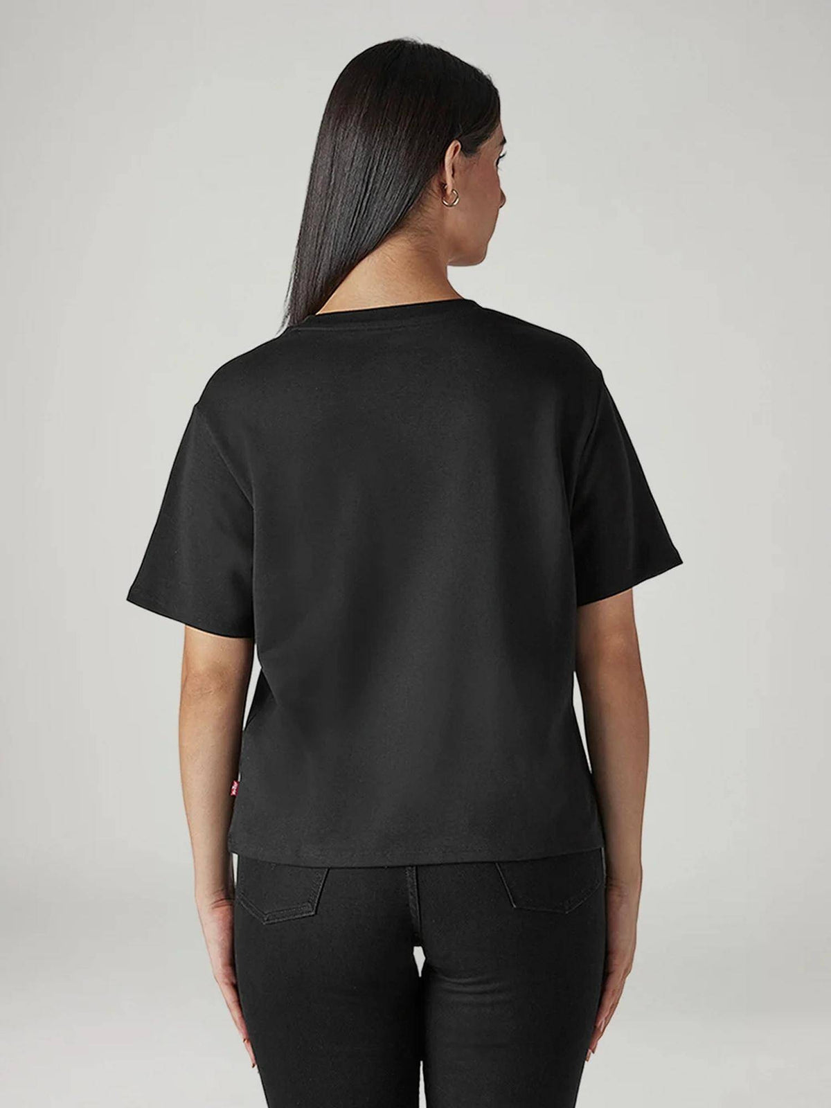 Red Solid/Plain Half Sleeves Relaxed T-Shirt | TS56 - view 7