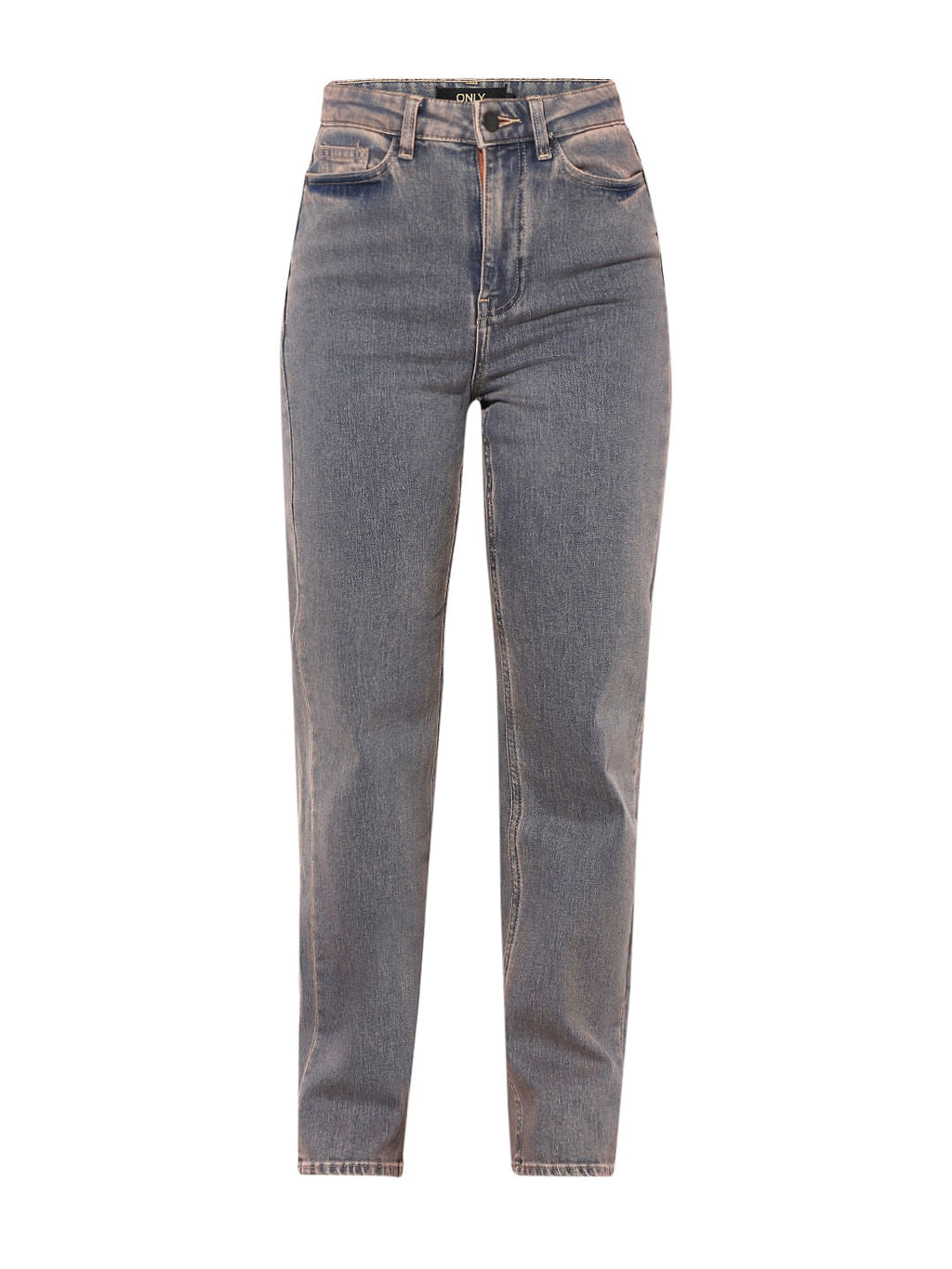 Blue Vintage Wash Straight Fit Jeans