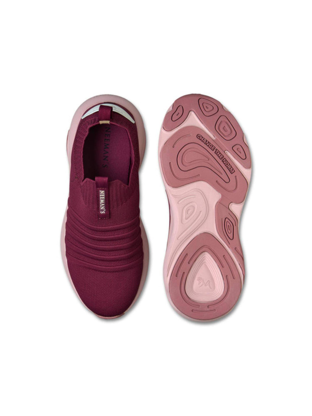 Maroon Begin Walking Shoes - Women | SH9 - view 4