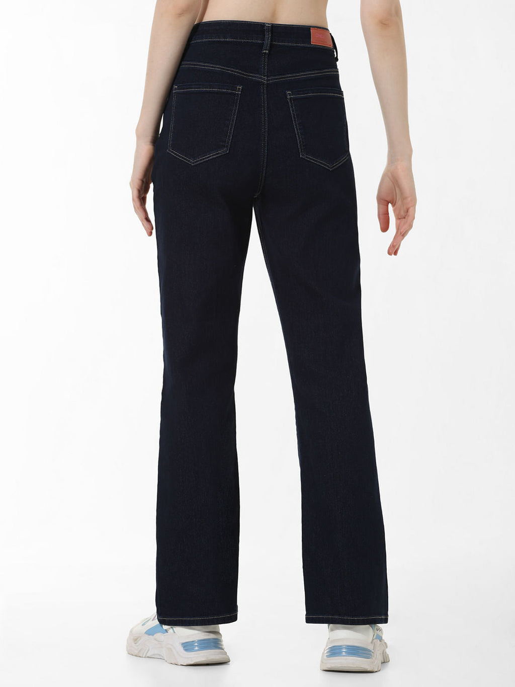 Dark Blue High Rise Paola Flared Jeans