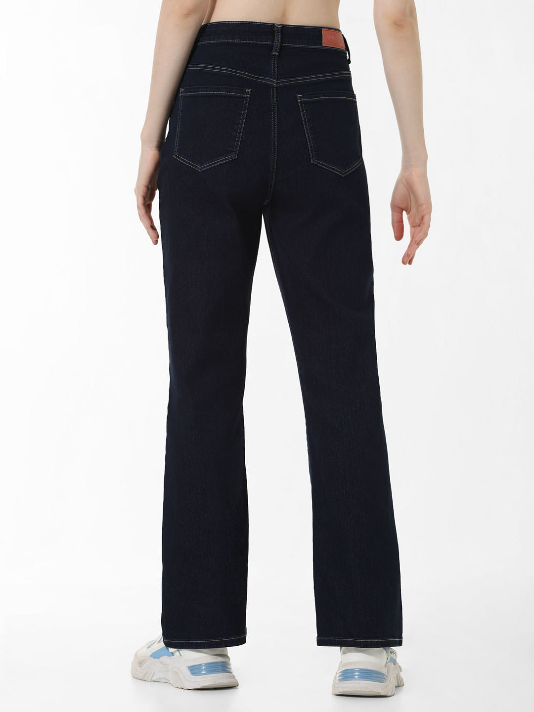 Dark Blue High Rise Paola Flared Jeans