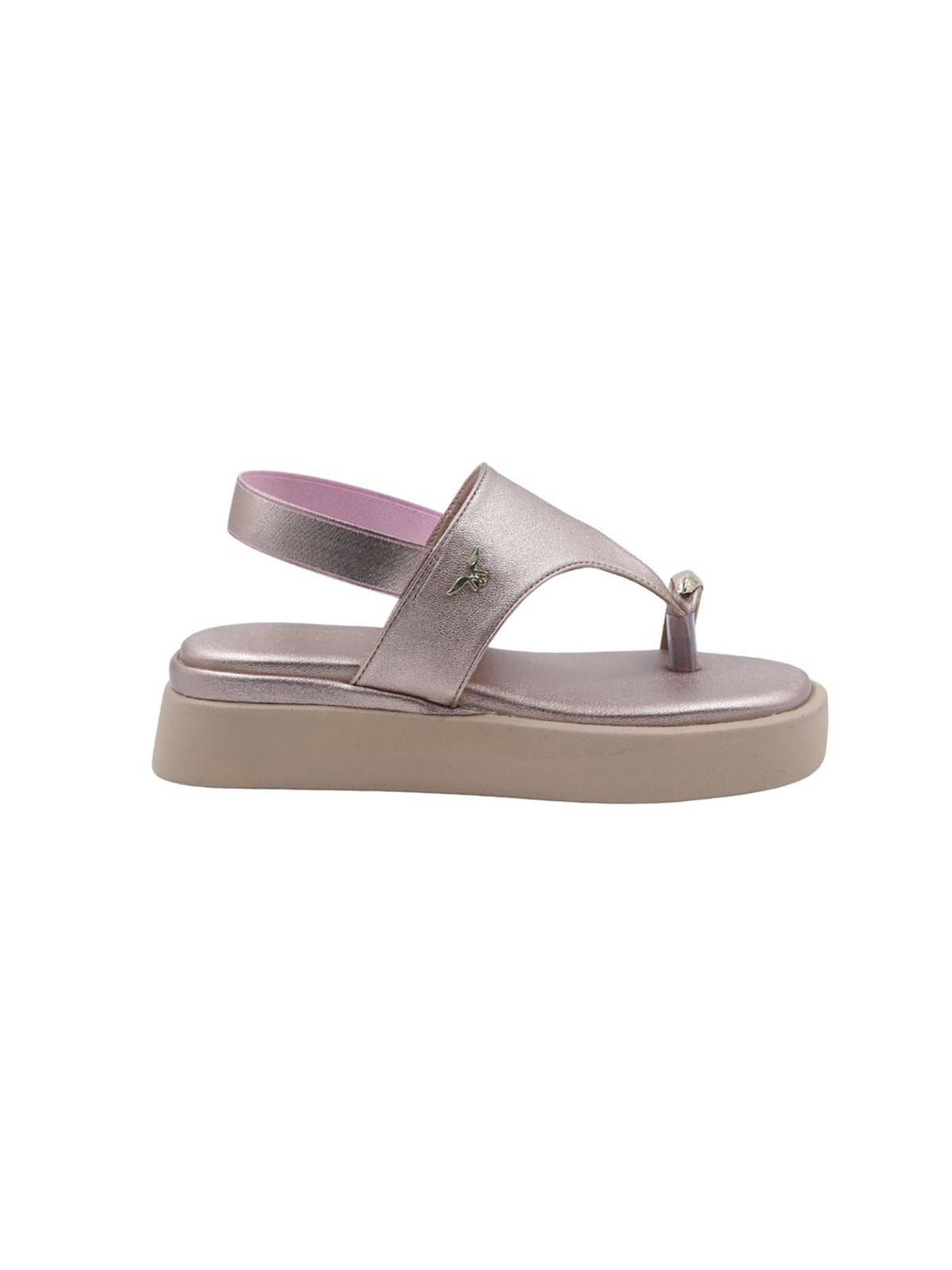 Women Elys Rose Gold Platform Heels | H78 - view 2
