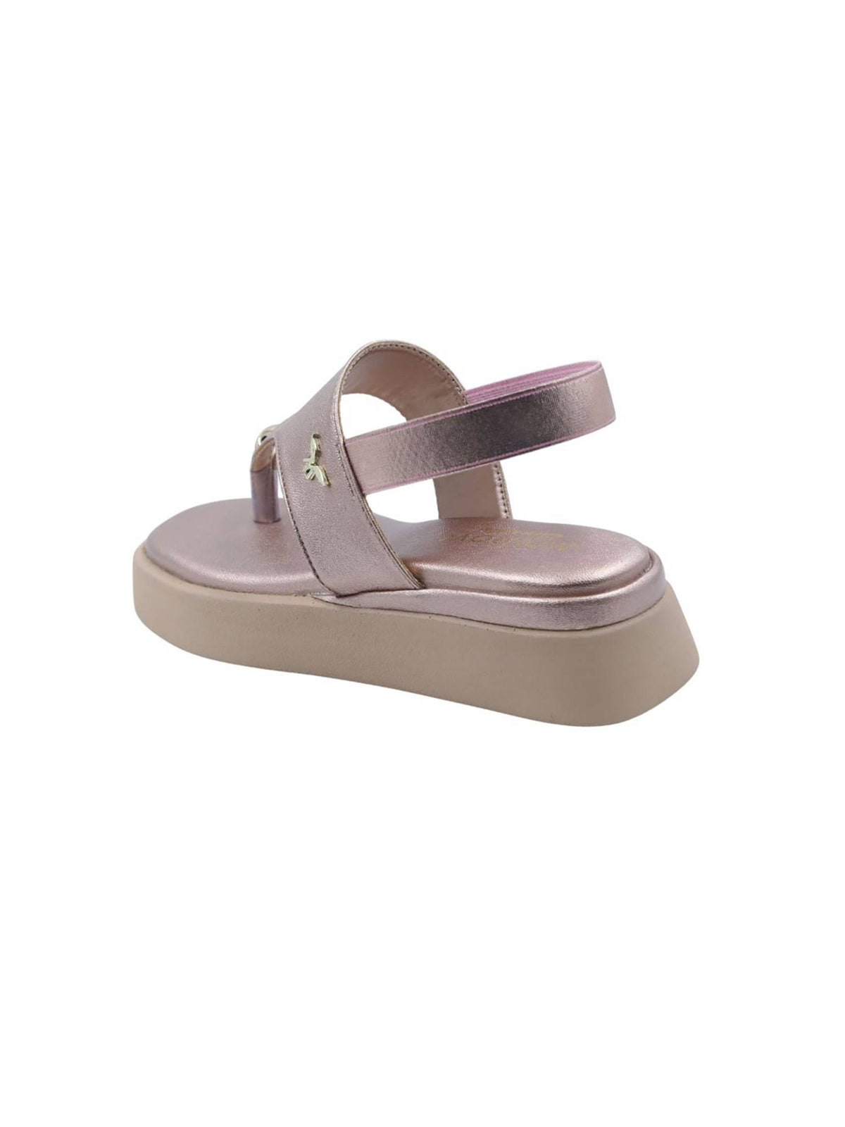 Women Elys Rose Gold Platform Heels | H78 - view 3