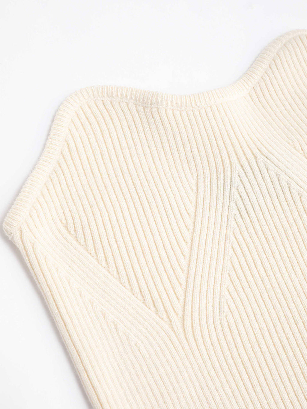 Rib Knit Crop Tube Top () | TT90 - view 3