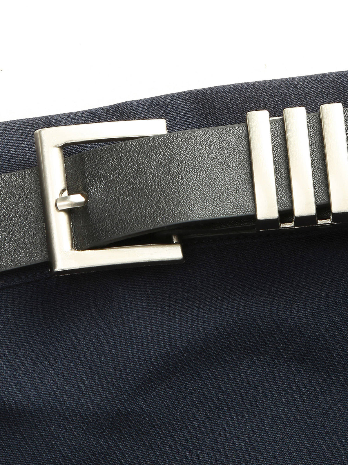 Belted Zipper Up Crop Tube Top | TT90 - view 2