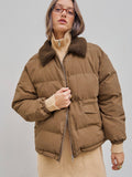 Teddy Collar Pocket Puffer Jacket | JC78 - view 1
