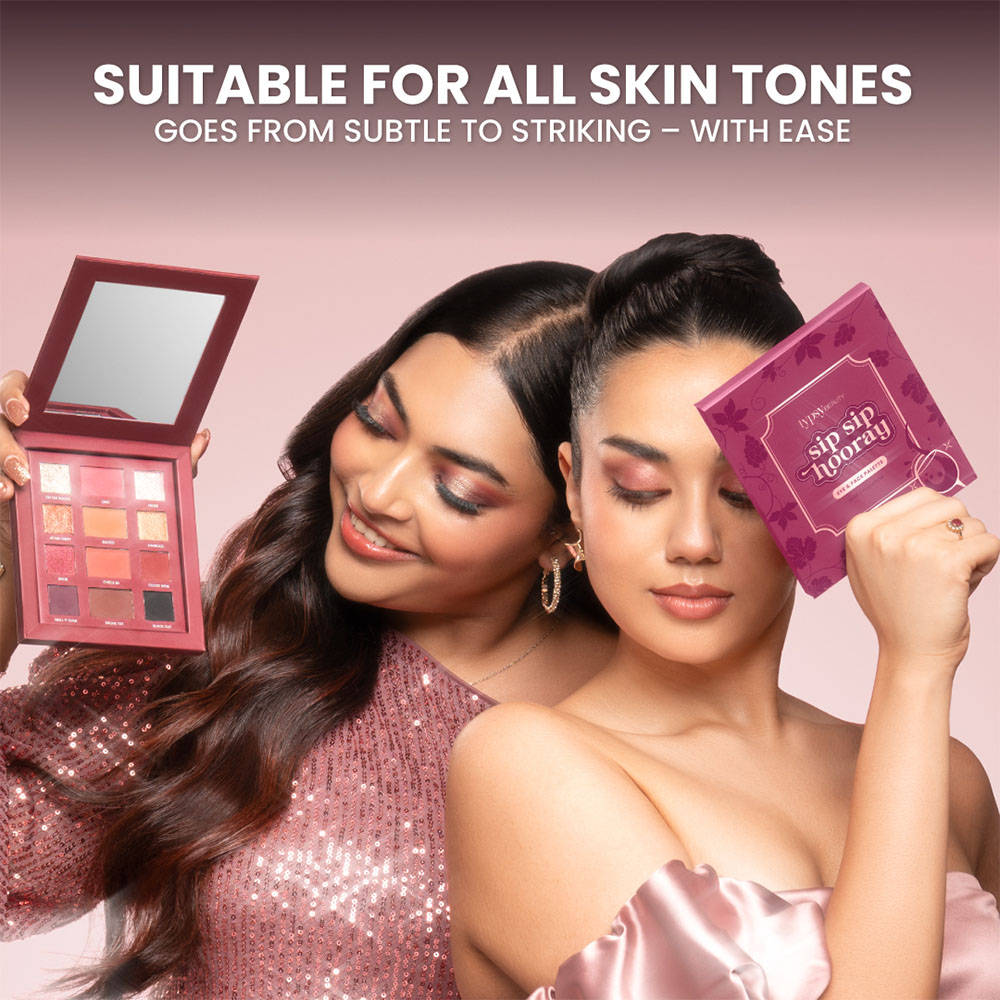 Sip Sip Hooray Wine Eyeshadow Palette | E20 - view 11