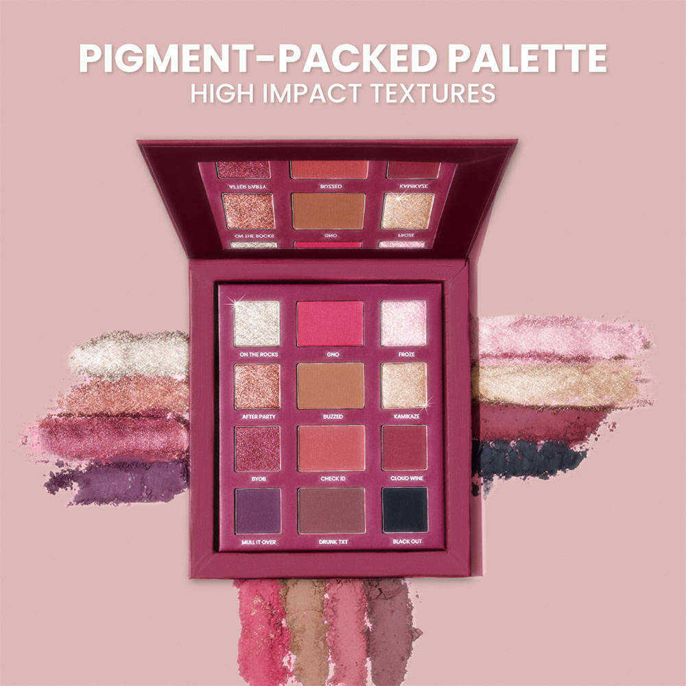 Sip Sip Hooray Wine Eyeshadow Palette | E20 - view 2