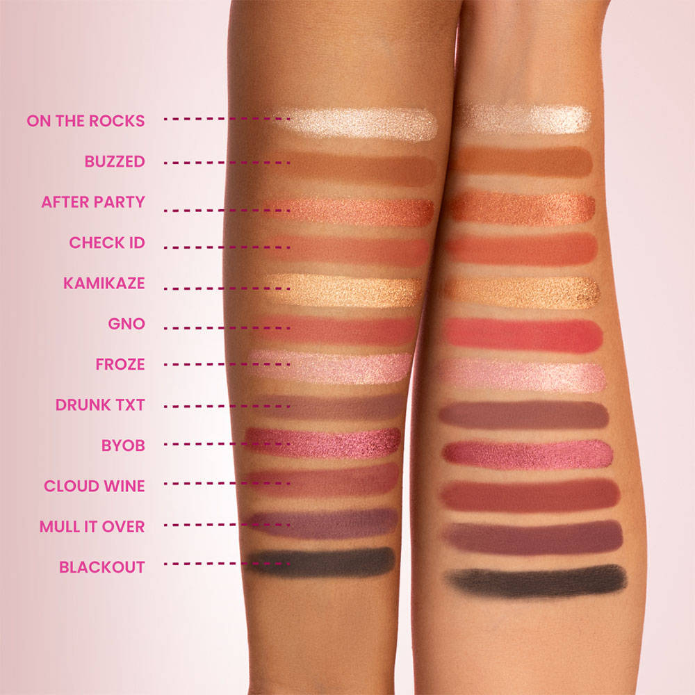 Sip Sip Hooray Wine Eyeshadow Palette | E20 - view 3