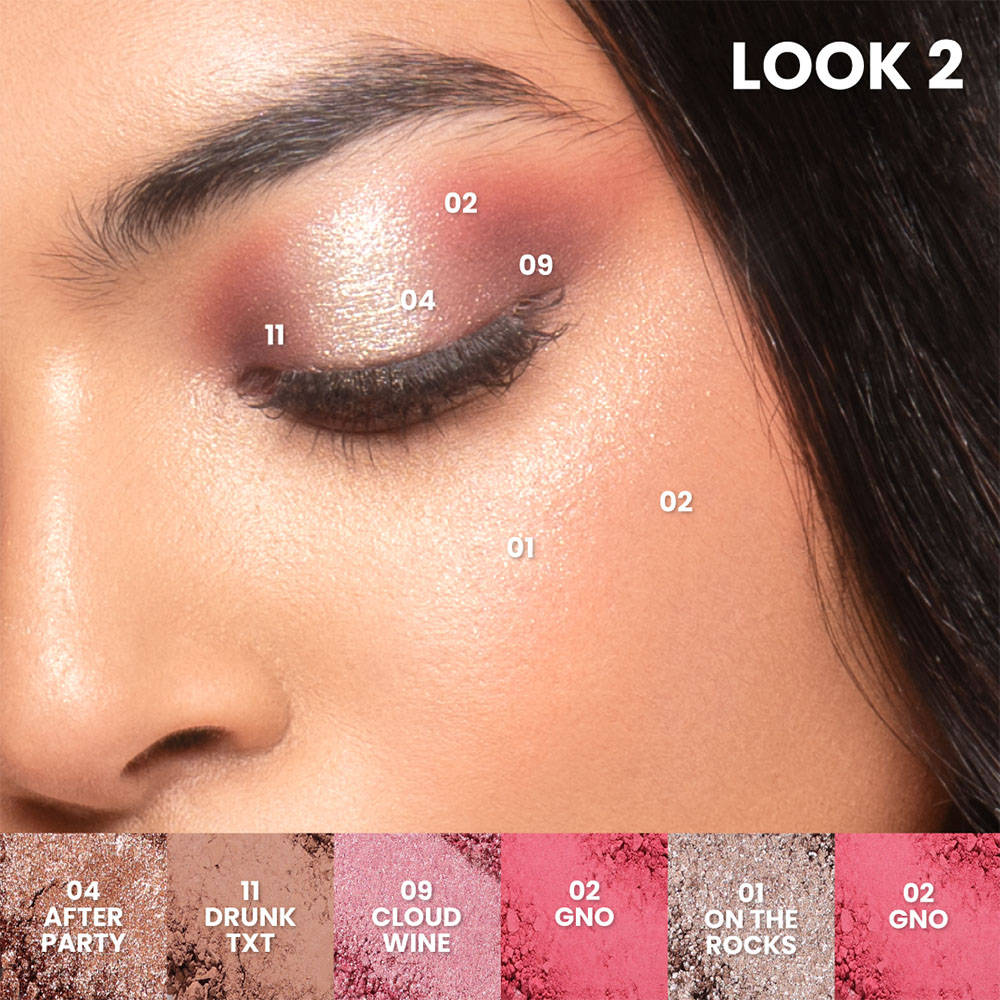 Sip Sip Hooray Wine Eyeshadow Palette | E20 - view 6