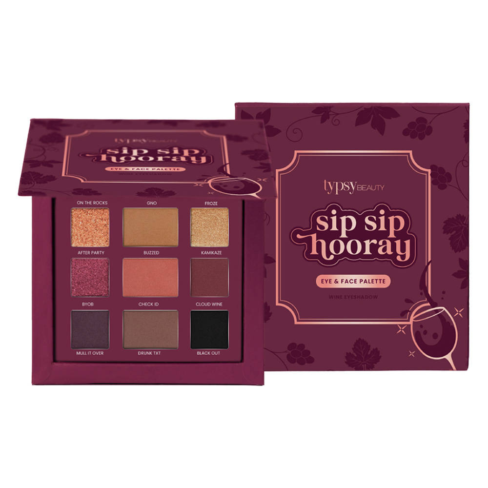 Sip Sip Hooray Wine Eyeshadow Palette | E20 - view 13